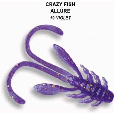 Crazy Fish Allure 4 cm 19 Violet 8 ks – Zbozi.Blesk.cz