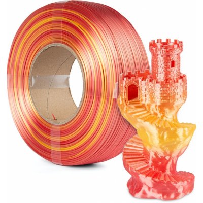 Spectrum PLA SILK RAINBOW, 1,75mm, 1000g, 81017, FIRE RED – Zboží Živě