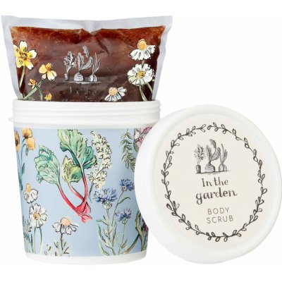 Heathcote & Ivory Ltd. Heathcote & Ivory In the garden tělový peeling Rebarbora 200 g – Sleviste.cz