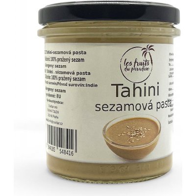 Les fruits du paradis Tahini sezamová pasta 500g – Hledejceny.cz