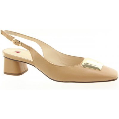 HÖGL Dámské kožené hnědé lodičky 5 104113 2100 255 – Hledejceny.cz