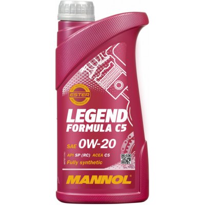Mannol Legend FORMULA C5 0W-20 1 l – Zbozi.Blesk.cz