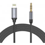 Pouzdro Tech-protect Ultraboost Lightning/mini Jack 3,5mm kabel 100cm černé – Hledejceny.cz