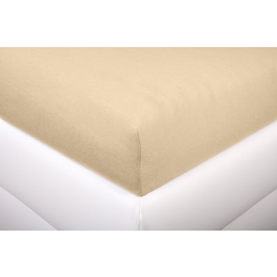 Aaryans Economy jersey prostěradlo béžové 180x200 – Sleviste.cz