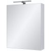 Koupelnový nábytek BPS-koupelny Zrcadlová skříňka Ticino 50 ZS LED-CR s osvětlením Any LED 30 CR, chrom