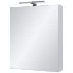 BPS-koupelny Zrcadlová skříňka Ticino 50 ZS LED-CR s osvětlením Any LED 30 CR, chrom – Zboží Mobilmania