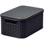 Curver Úložný box RATTAN Style S - hnědý 03614-210 – Zbozi.Blesk.cz