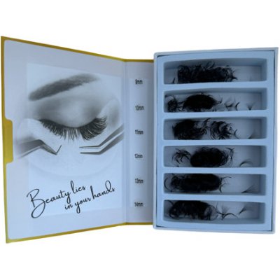 Luxury Lashes Narrow 14D MIX Zakřivení umělých řas: CC, Délka umělých řas: Mix délek 9-14 mm, Tloušťka řas: 005 – Hledejceny.cz