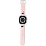 Karl Lagerfeld Karl and Choupette Head NFT pro Apple Watch 38/40/41 Pink KLAWMSLKCNP – Zboží Živě