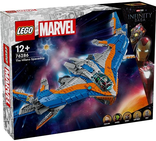 LEGO® Marvel 76286 Strážci Galaxie: Vesmírná loď Milano