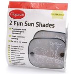 Clippasafe Sluneční roleta s přísavkou 2ks, Multi Safari Varianta: Black Safari | Zboží Auto
