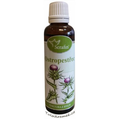 Serafin Ostropestřec tinktura z byliny 50 ml – Hledejceny.cz