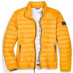 Tommy Hilfiger prošívaná zimní pánská bunda Quilted žlutá – Hledejceny.cz