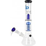 Grace Glass Skleněný bong s perkolací Blue Shotgun 35cm – Hledejceny.cz