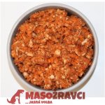 Masožravci Mražená mletá mrkvička a jablíčko 0,5 kg – Zboží Mobilmania