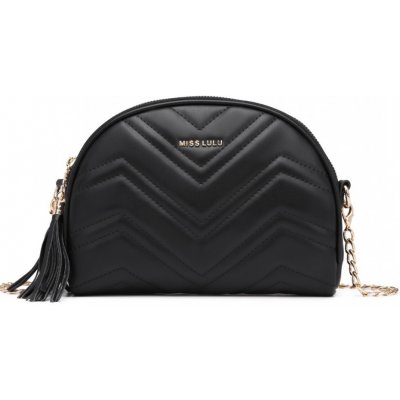 Miss Lulu dámská elegantní crossbody kabelka LB2236 černá – Zbozi.Blesk.cz