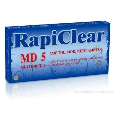 RapiClear MD 5 MULTIDRUG 5 1 ks – Hledejceny.cz