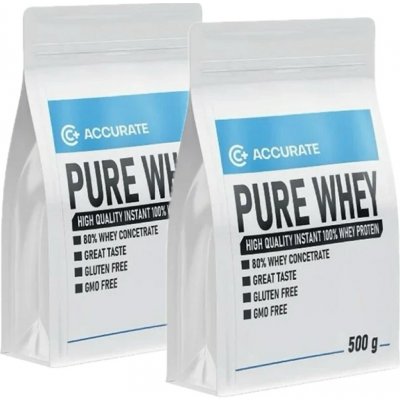 Accurate+ Pure Whey 500 g – Hledejceny.cz