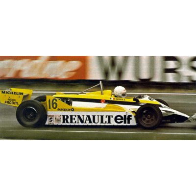 154 Renault RE30 German GP practice Arnoux 1:24 – Zboží Dáma