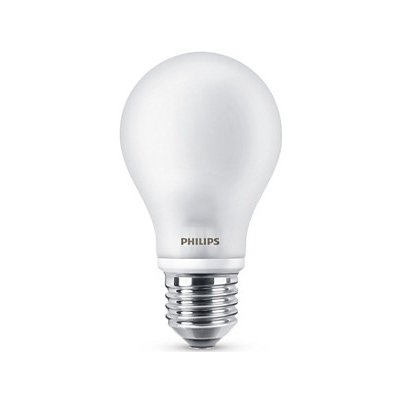 Philips žárovka LED 4-5W/E27 /eq. 40W/ 2700K A60 sklo matná Classic