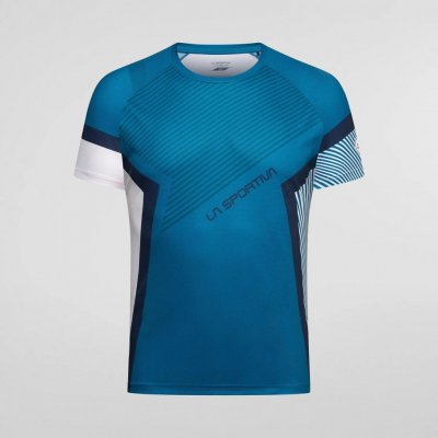 La Sportiva Flow T-Shirt M Lake/Chalk – Sleviste.cz