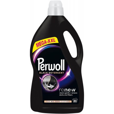 Perwoll Prací gel Renew Black 4 l 80 PD – Zboží Mobilmania