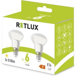 Retlux REL 38 LED R50 2x6W E14 WW