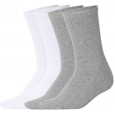 Esmara dámské ponožky s BIO bavlnou 4 páry šedá/bílá – Zbozi.Blesk.cz