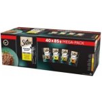 Sheba Select Slices in jelly kuře krůta kachna drůbeží 40 x 85 g – Sleviste.cz