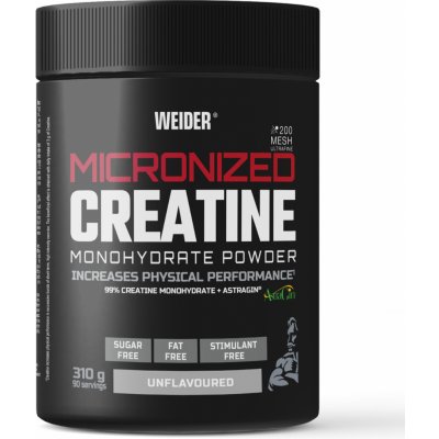WEIDER Creatine monohydráte 200 310 g – Zboží Mobilmania