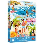 TREFL The Art of Colour V teple prázdnin 1000 dílků – Sleviste.cz