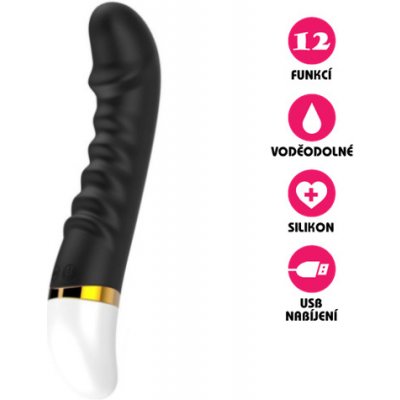 VšeNaSex.cz Silikonový USB Erotic Dildo – Hledejceny.cz