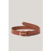 Pásek GANT LEATHER BELT SUGAR ALMOND