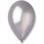gemar Balónek latexový metalický 26 cm stříbrný – Zboží Dáma