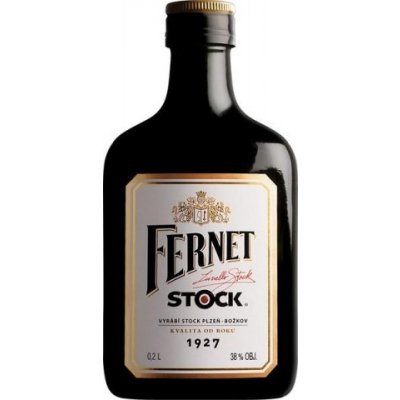 Fernet Stock 40% 0,2 l (holá láhev) – Zbozi.Blesk.cz