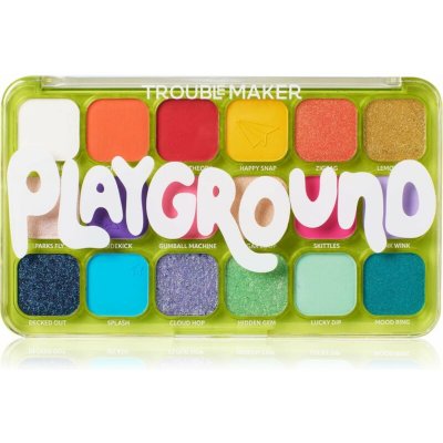 Trouble Maker Big Trouble paletka očních stínů Playground 27 g – Zboží Mobilmania
