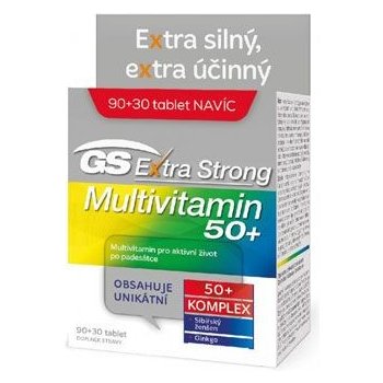 GS Extra Strong Multivitamin 50+ 100+30 tablet vánoce