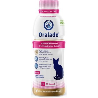 PharmaCopola Oralade rehydratační roztok kočka 330ml – Zbozi.Blesk.cz