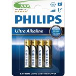Philips Ultra Alkaline AAA 4ks LR03E4B/10 – Zbozi.Blesk.cz