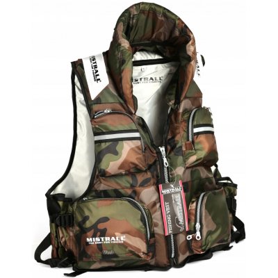Mistrall Plovoucí Rybářská Vesta X1 Maskáč – Sleviste.cz