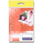 Rayfilm R0009.SF04G samolepicí bílé etikety 34 x 21 mm 200 etiket 10 listů – Sleviste.cz