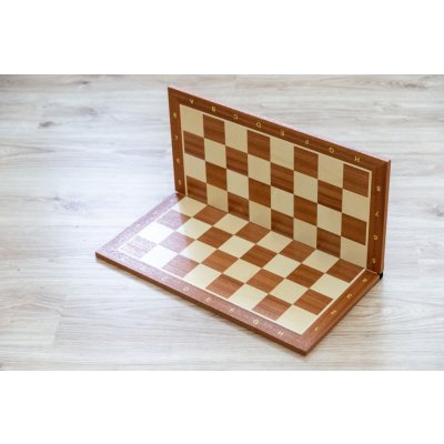 Šachovnice z javoru velká skládací s notací – Zboží Mobilmania