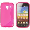 Pouzdro a kryt na mobilní telefon Pouzdro ForCell Lux S růžové Samsung i8160 Galaxy Ace 2