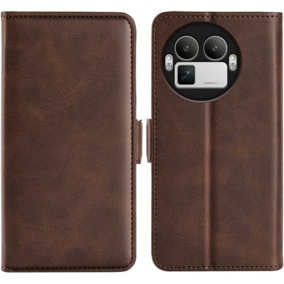 VSECHNONAMOBIL 139428 SIDE Peněženkové pouzdro pro Realme GT 8 Pro tmavě hnědé – Zboží Živě