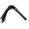 SM, BDSM, fetiš Fetish Addict Mini Flogger 28 cm Black