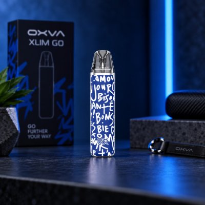 OXVA Xlim Go 1000 mAh Graffiti Blue 1 ks – Hledejceny.cz