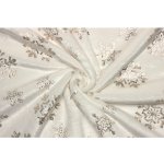 Coral fleece Soft - Vánoční vzor sněhové vločky – Zboží Dáma