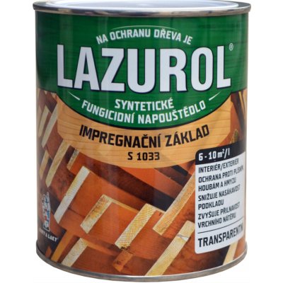 Lazurol S1033 4,5 l bezbarvý – Hledejceny.cz