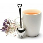 Home & Marker Infuspoon nerezové sítko na čaj ve tvaru srdce 14 x 4 cm – Zboží Dáma