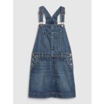 GAP dětská džínová sukně s laclem overal denim skirtall modrá – Zboží Dáma